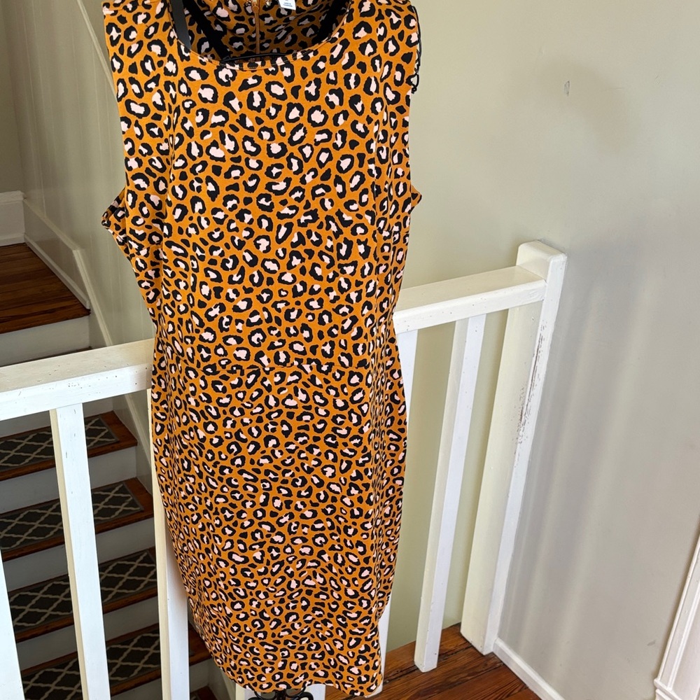 Old Navy Leopard Print Mini Dress